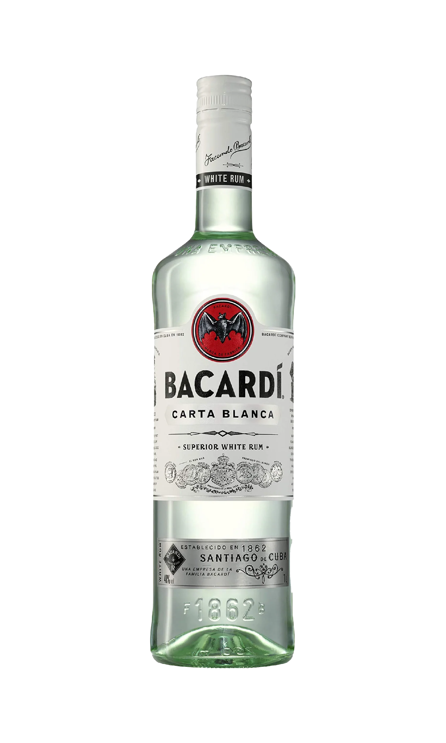 Bacardi Carta Blanca White Rum 700Ml