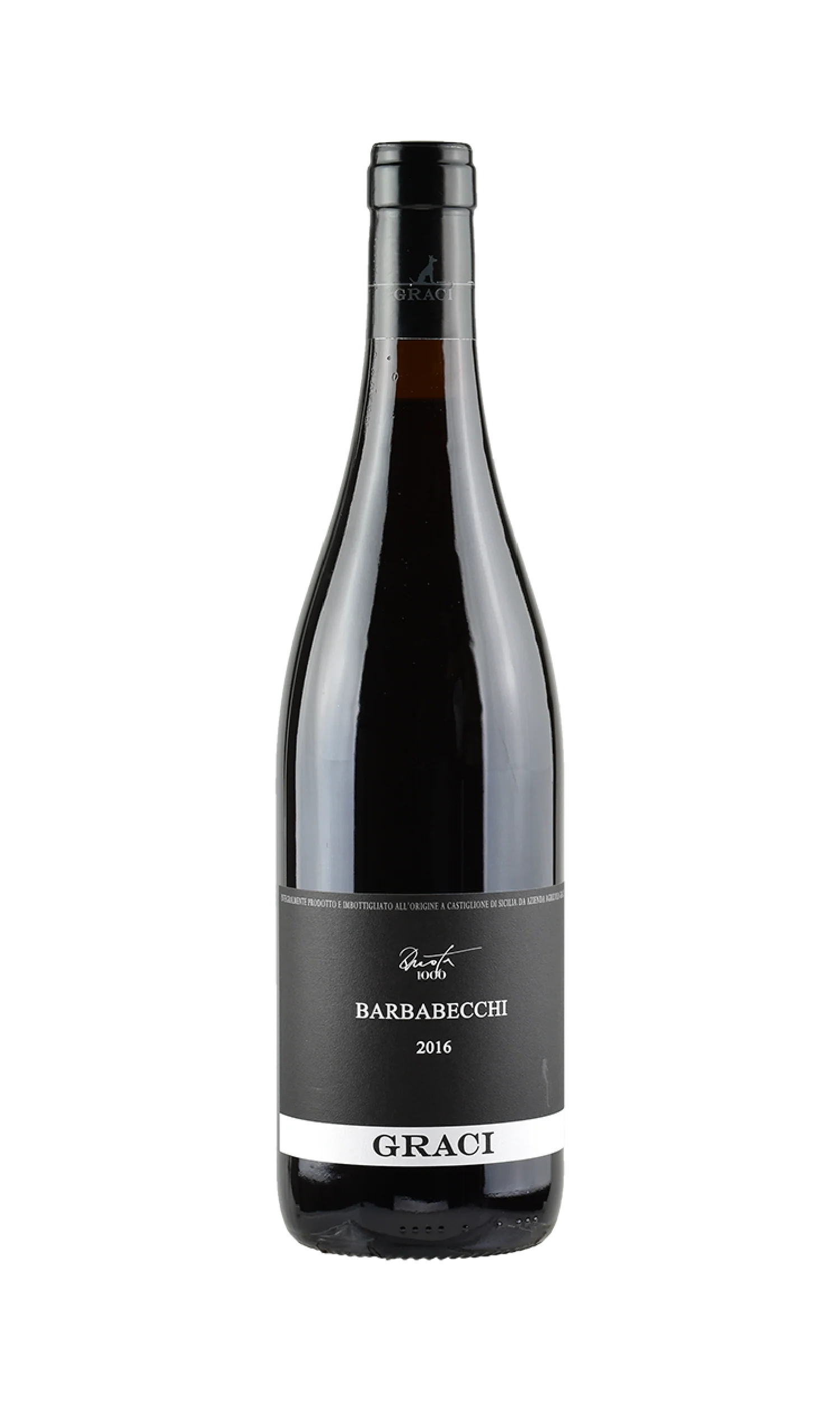 Graci Etna Rosso Quota 1000 Barbabecchi 2016