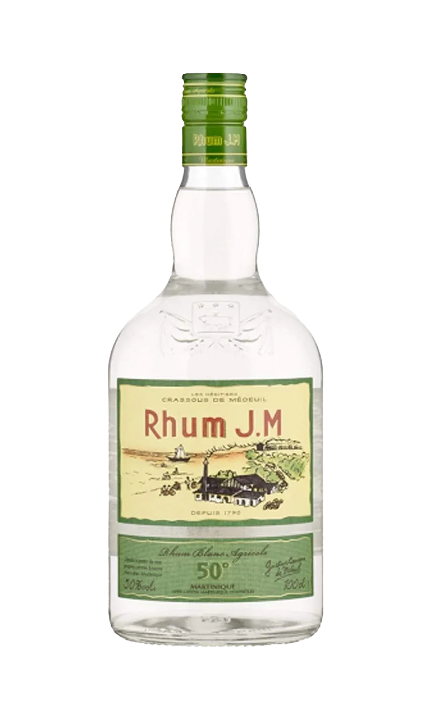 Jm Rhum Agricole Blanc Martinique 50% 700Ml